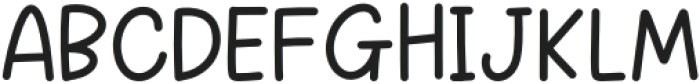 Funtastic Wonderful Font - Skinny Regular otf (400) Font UPPERCASE