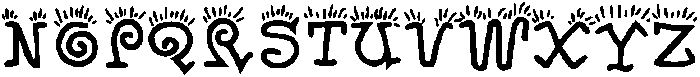 Funtura Regular otf (400) Font UPPERCASE