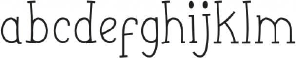 Funyard-Thin otf (100) Font LOWERCASE