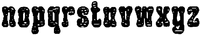 Fupufo ttf (400) Font LOWERCASE