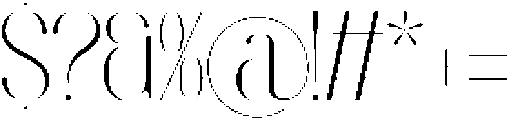 Furigale otf (400) Font OTHER CHARS