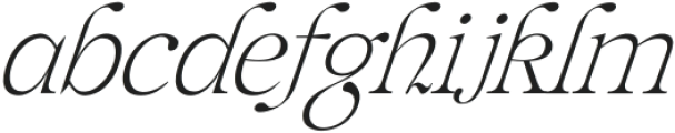 Furlong Vintage Italic otf (400) Font LOWERCASE
