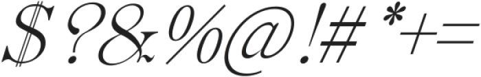 Furlong Vintage Italic ttf (400) Font OTHER CHARS