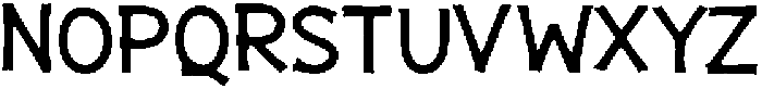Fusare ttf (400) Font LOWERCASE