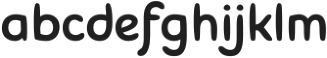 Fushar Solid otf (400) Font LOWERCASE