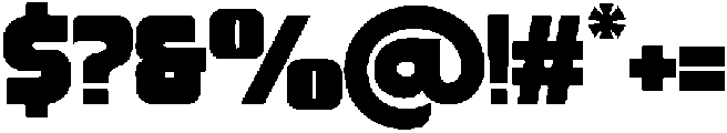 Fusion otf (400) Font OTHER CHARS