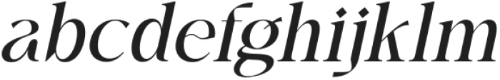 Fusskia Light Italic otf (300) Font LOWERCASE