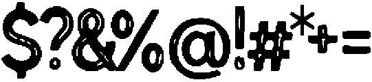 Futosi ttf (400) Font OTHER CHARS