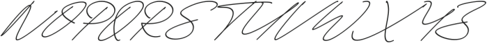 Futturistica Signature Italic otf (400) Font UPPERCASE