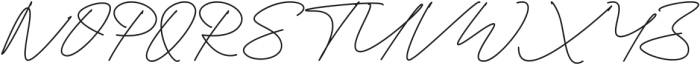 Futturistica Signature Regular otf (400) Font UPPERCASE