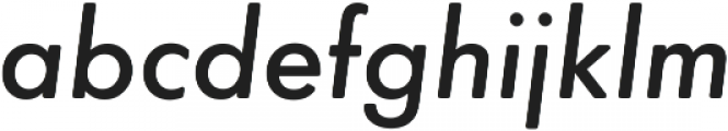 Futura Round Medium ttf (500) Font LOWERCASE