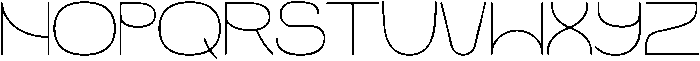 Futuraki Light ttf (300) Font LOWERCASE