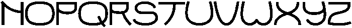 Futuraki Medium ttf (500) Font UPPERCASE
