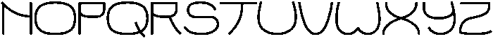 Futuraki Regular ttf (400) Font UPPERCASE