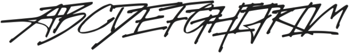Future Surfing Sign Pen otf (400) Font UPPERCASE