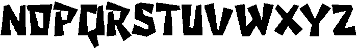 FutureThor-Regular otf (400) Font UPPERCASE