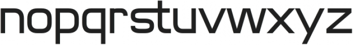 Futurette Medium otf (500) Font LOWERCASE