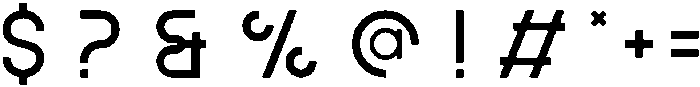 Futurio-Bold otf (700) Font OTHER CHARS