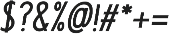 Futuriste Bold Oblique otf (700) Font OTHER CHARS