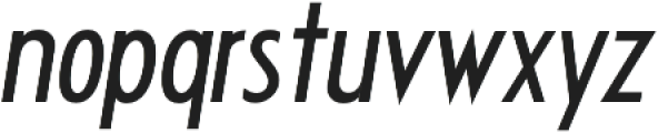 Futuriste Bold Oblique otf (700) Font LOWERCASE