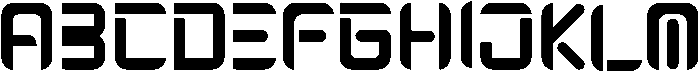 Futuristic Bold otf (700) Font UPPERCASE