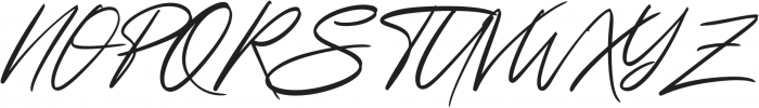 Futuristic Signature Italic otf (400) Font UPPERCASE