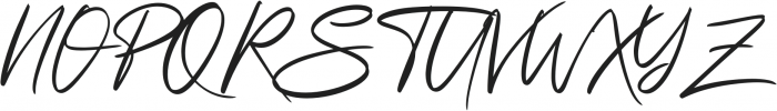 Futuristic Signature otf (400) Font UPPERCASE