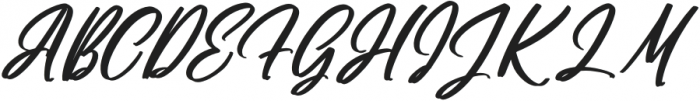 Futuristica Signature Italic otf (400) Font UPPERCASE