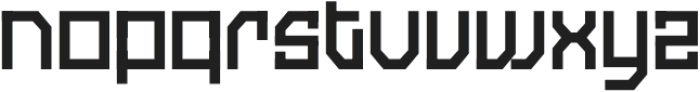 Futurobit Regular otf (400) Font LOWERCASE