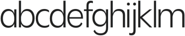 Futuru Light otf (300) Font LOWERCASE