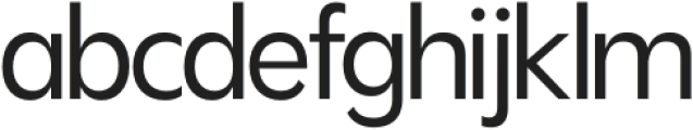 Futuru Regular otf (400) Font LOWERCASE