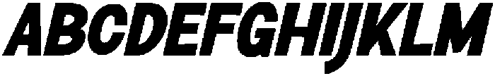 Fuzamic Oblique otf (400) Font UPPERCASE