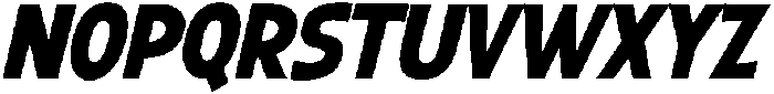 Fuzamic Oblique otf (400) Font UPPERCASE