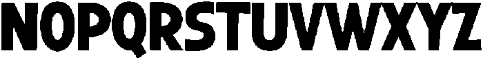 Fuzamic Regular otf (400) Font UPPERCASE