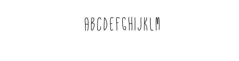 Funky Font UPPERCASE