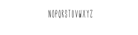 Funky Font UPPERCASE