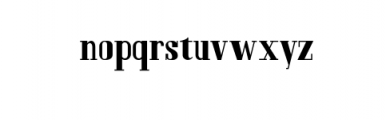 FuranoGyo Bold.ttf Font LOWERCASE