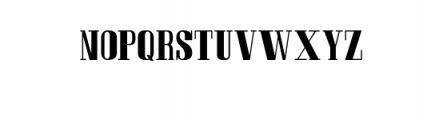 FuranoGyo Jitter.ttf Font UPPERCASE