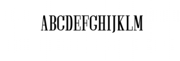 FuranoGyo.ttf Font UPPERCASE