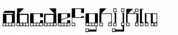 Funkotronic Font LOWERCASE