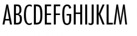 Futura Condensed Light Font UPPERCASE