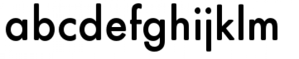 Futura Round Condensed Medium Font LOWERCASE