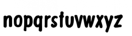 Futuramano Condensed Bold Font LOWERCASE