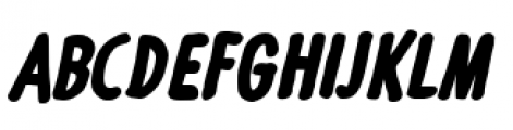 Futuramano Condensed Xe Bold Italic Font UPPERCASE