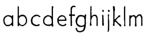 Futuramano Thin Font LOWERCASE