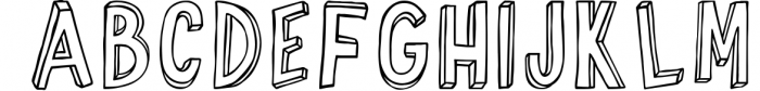 Funlet Typeface 1 Font UPPERCASE