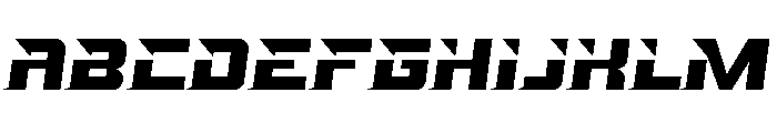 FULL-GASS Font UPPERCASE