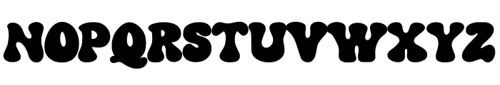 FUNGKY GRUNGE Font UPPERCASE