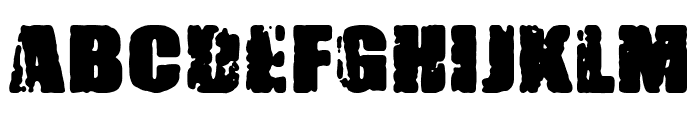 FUNNY CHAOS Font UPPERCASE