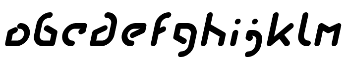 FUTURE Italic Font LOWERCASE